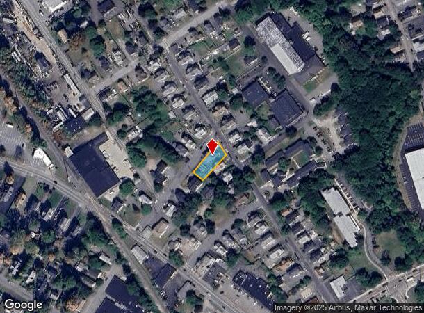  36 Hodges Ave, Taunton, MA Parcel Map