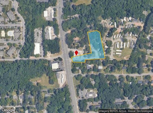 1200 Martin Luther King Jr Blvd, Chapel Hill, NC Parcel Map