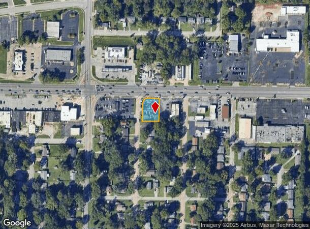  1122 W Sunshine St, Springfield, MO Parcel Map