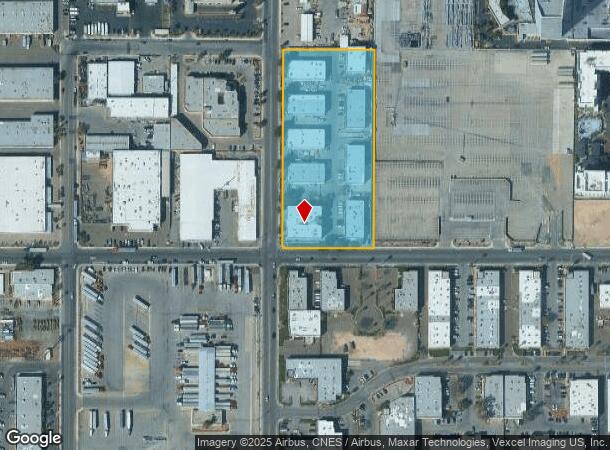  4680 Polaris Ave, Las Vegas, NV Parcel Map