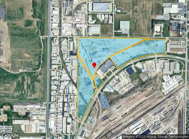  6200 Cornhusker Hwy, Lincoln, NE Parcel Map