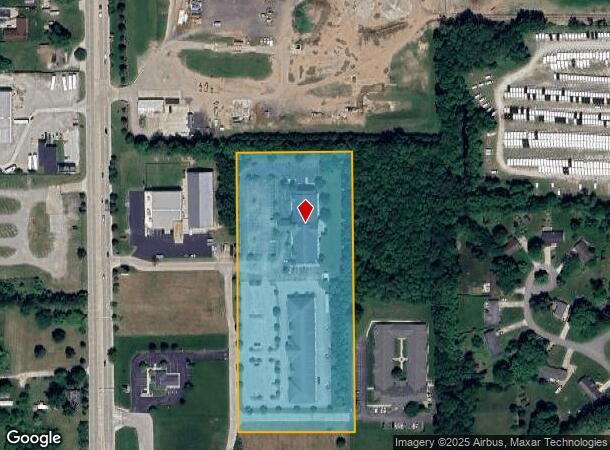 3610 S Nappanee St, Elkhart, IN Parcel Map