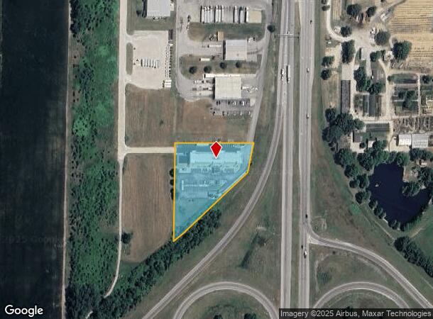 12798 Access 1250 S, Haubstadt, IN Parcel Map