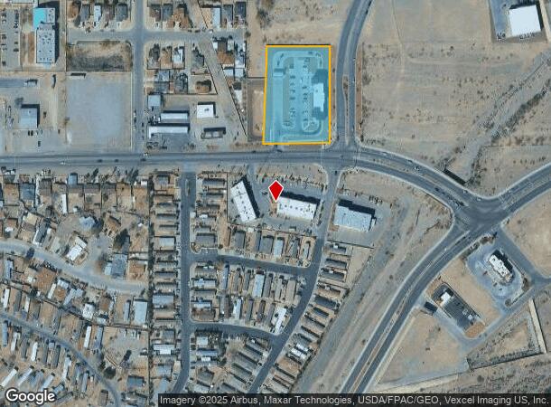 900 Talbot Ave, Canutillo, TX Parcel Map