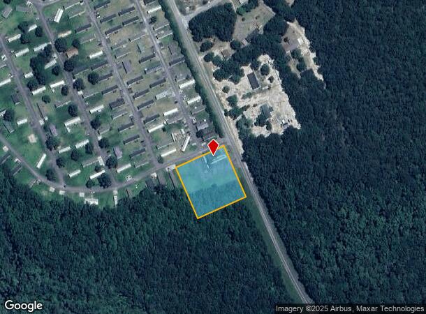 381 Standard Ln, Springfield, GA Parcel Map