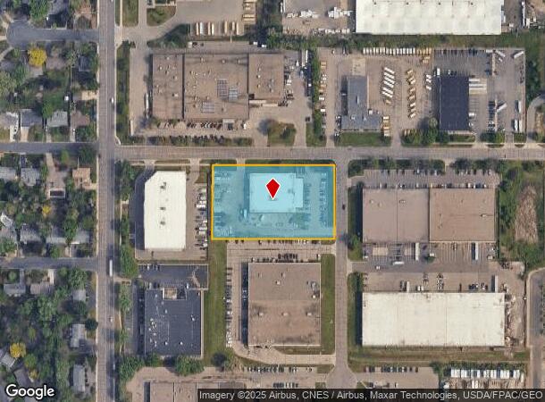  9600 Newton Ave S, Minneapolis, MN Parcel Map