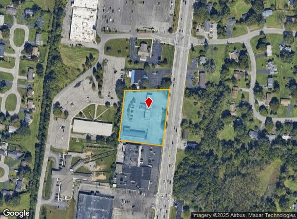 2499 E Henrietta Rd, Rochester, NY Parcel Map