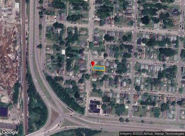  809 Crawford St, Middletown, OH Parcel Map