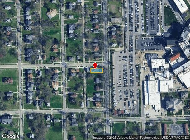 2343 Franklin Ave, Toledo, OH Parcel Map