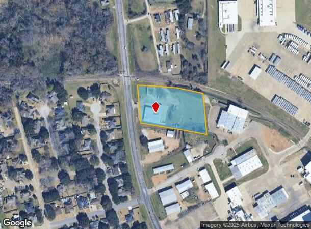 605 S Blue Bell Rd, Brenham, TX Parcel Map