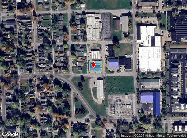  1240 11Th St, Columbus, IN Parcel Map