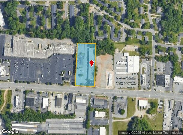 4604 W Market St, Greensboro, NC Parcel Map