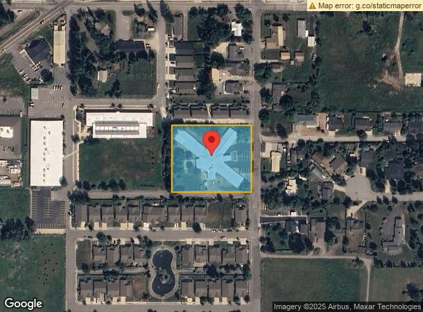  624 S Division Ave, Sandpoint, ID Parcel Map