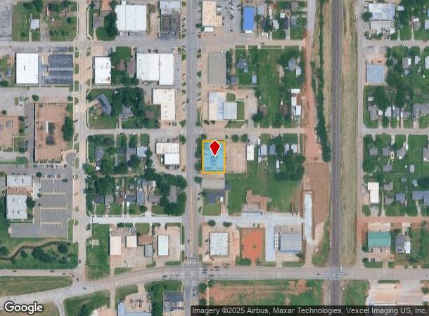 108 Se 2Nd St, Moore, OK Parcel Map