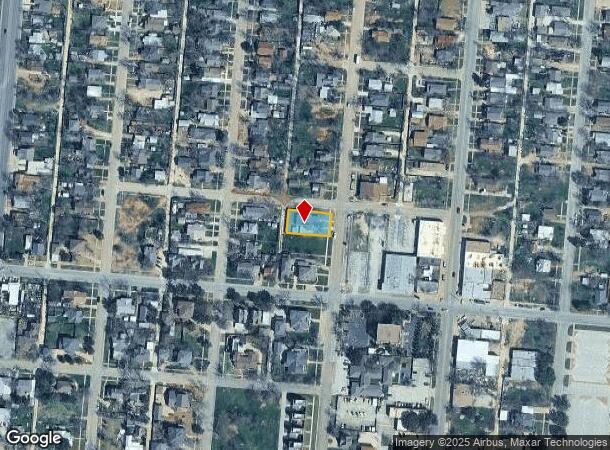  834 Orange St, Abilene, TX Parcel Map