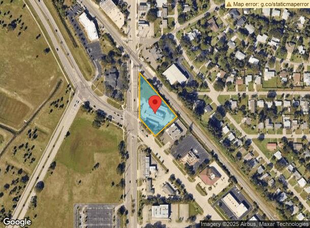 555 S Babcock St, Melbourne, FL Parcel Map