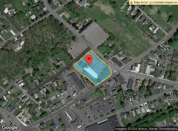  1400 Main St, Dickson Cty, PA Parcel Map