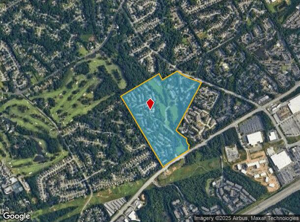  1500 Ridge Brook Trl, Duluth, GA Parcel Map