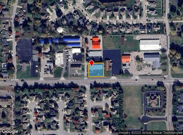  5530 25Th St, Columbus, IN Parcel Map