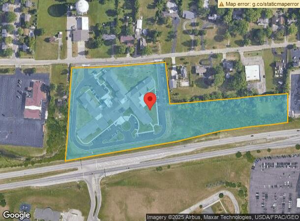  2164 E Central Ave, Miamisburg, OH Parcel Map