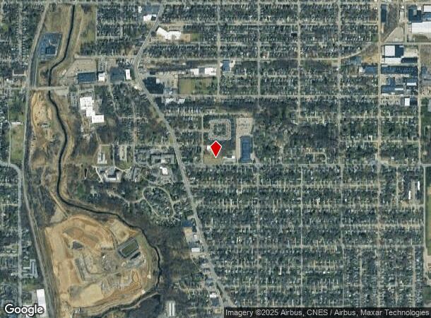  2805 E Cork St, Kalamazoo, MI Parcel Map