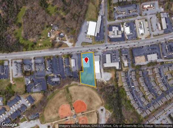  437 W Butler Rd, Mauldin, SC Parcel Map