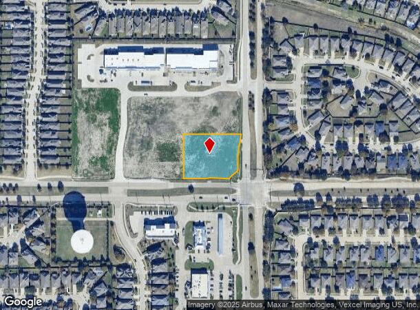  10010 Westridge Blvd, Mckinney, TX Parcel Map