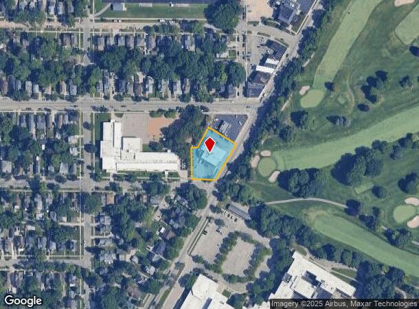 1747 Plainfield Ave Ne, Grand Rapids, MI Parcel Map