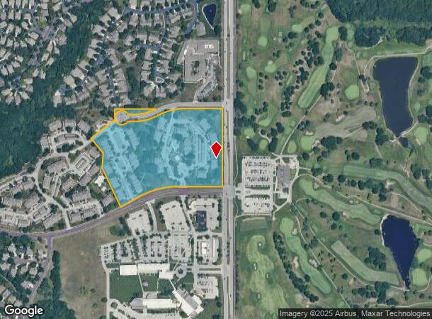  12490 Quivira Rd, Overland Park, KS Parcel Map