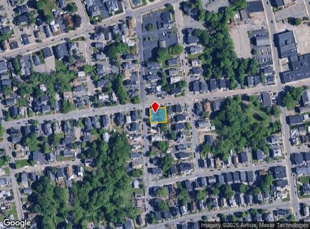  44 Fuller St, Brockton, MA Parcel Map