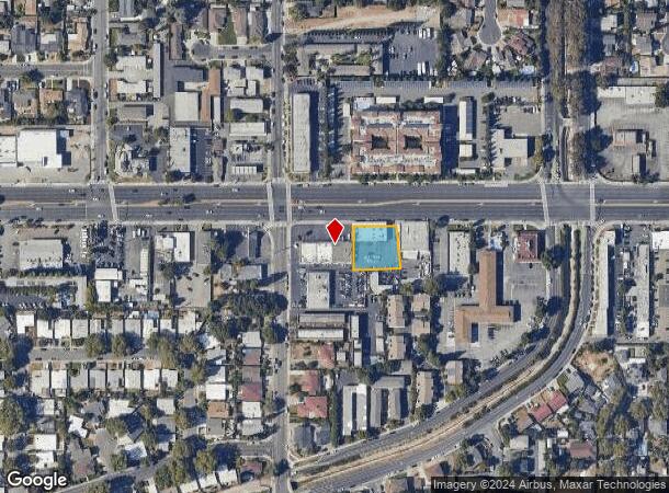  3248 El Camino Real, Santa Clara, CA Parcel Map