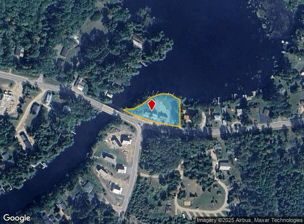 W8750 Cty K Rd W, Elcho, WI Parcel Map