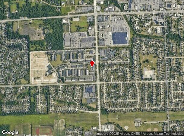  1477 N Canton Center Rd, Canton, MI Parcel Map