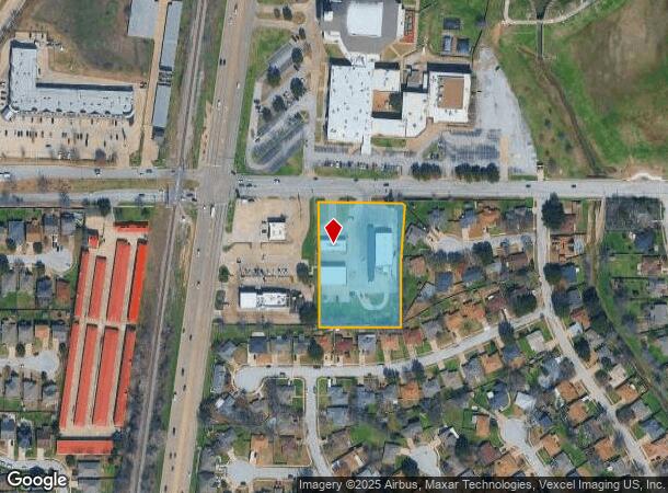  5708 Hightower Dr, Watauga, TX Parcel Map