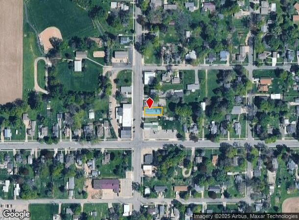  134 N Main St, Woodland, MI Parcel Map