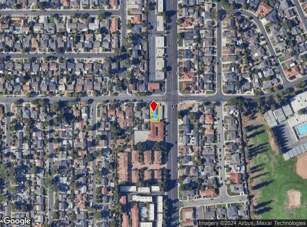  2020 Benton St, Santa Clara, CA Parcel Map