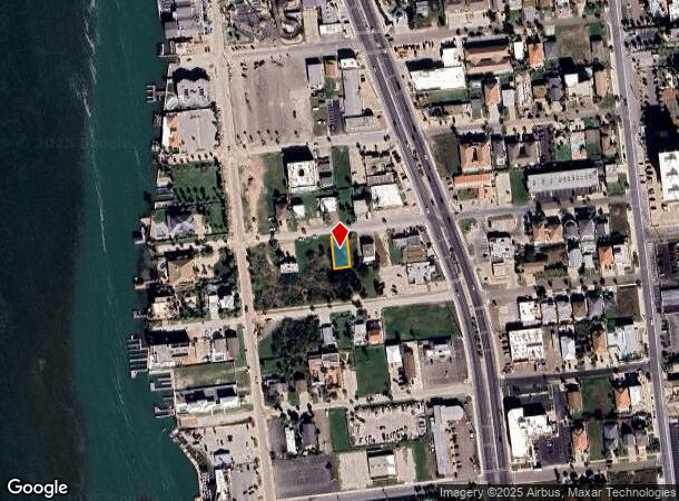  W Pompano St, South Padre Island, TX Parcel Map