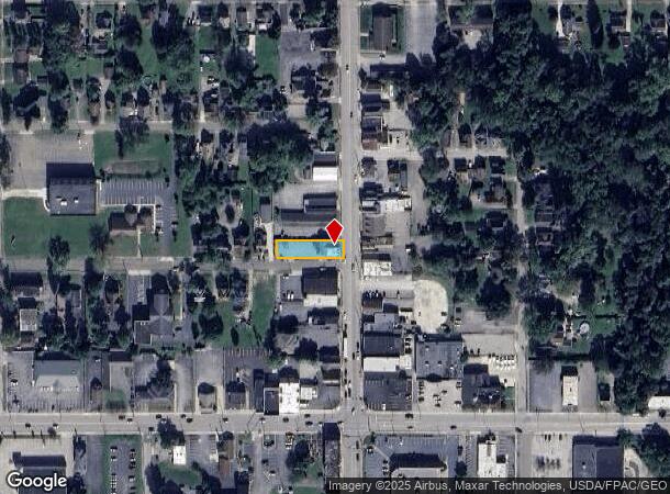104 N Main St, Hubbard, OH Parcel Map