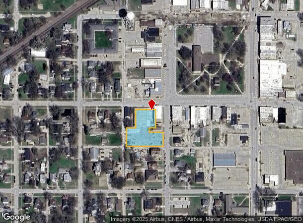  208 W Jefferson St, Osceola, IA Parcel Map