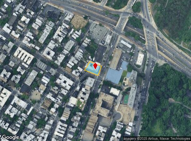  711 E 189Th St, Bronx, NY Parcel Map