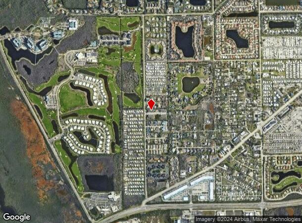  13411 Hidden Palms Cv, Fort Myers, FL Parcel Map