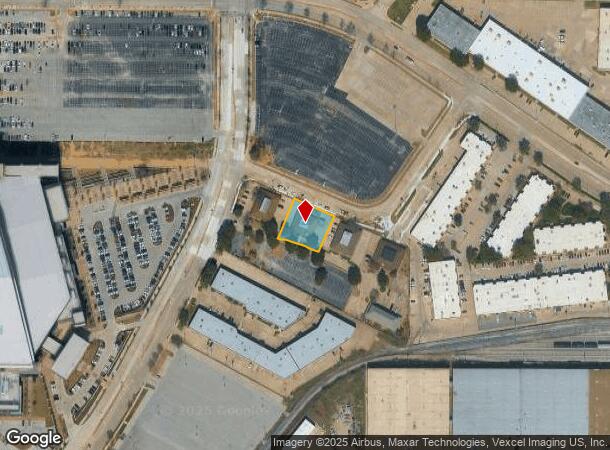 1903 Stadium Oaks Ct, Arlington, TX Parcel Map