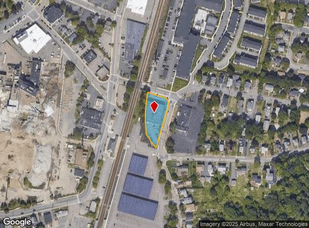  129 Guild St, Norwood, MA Parcel Map