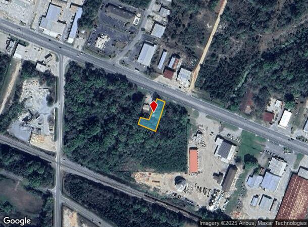 702 E Parker St, Baxley, GA Parcel Map