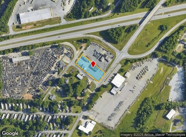 5809 Old Thomasville Rd, High Point, NC Parcel Map