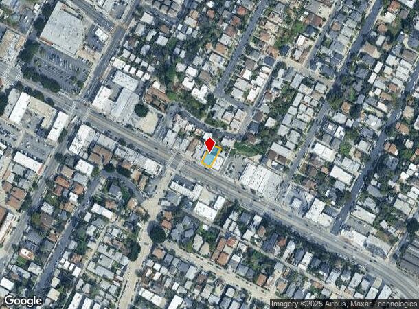  1509 W Sunset Blvd, Los Angeles, CA Parcel Map