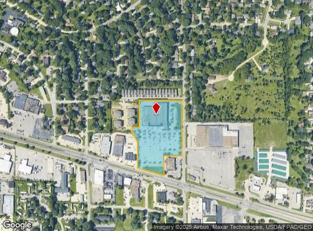 4000 University Ave, Waterloo, IA Parcel Map