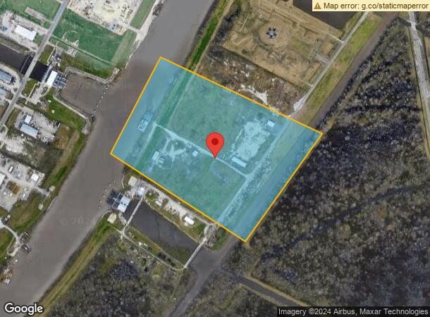  1610 Barriere Rd, Belle Chasse, LA Parcel Map