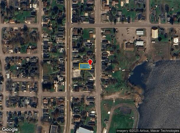  805 Calumet St, Lake Linden, MI Parcel Map