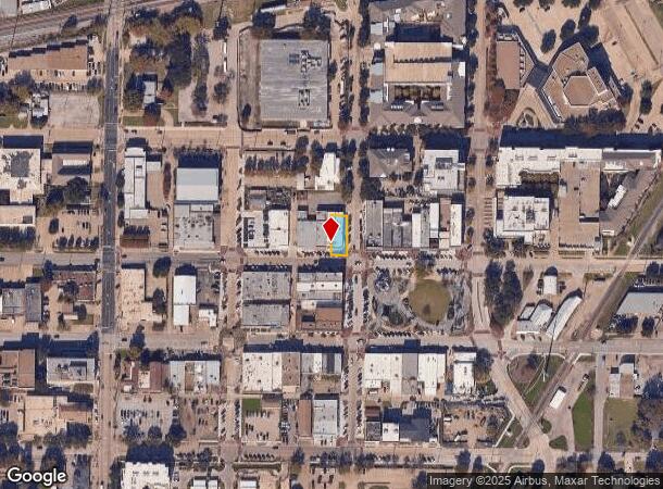  605 W State St, Garland, TX Parcel Map